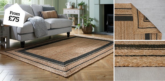 Stanford Border Jute Rug