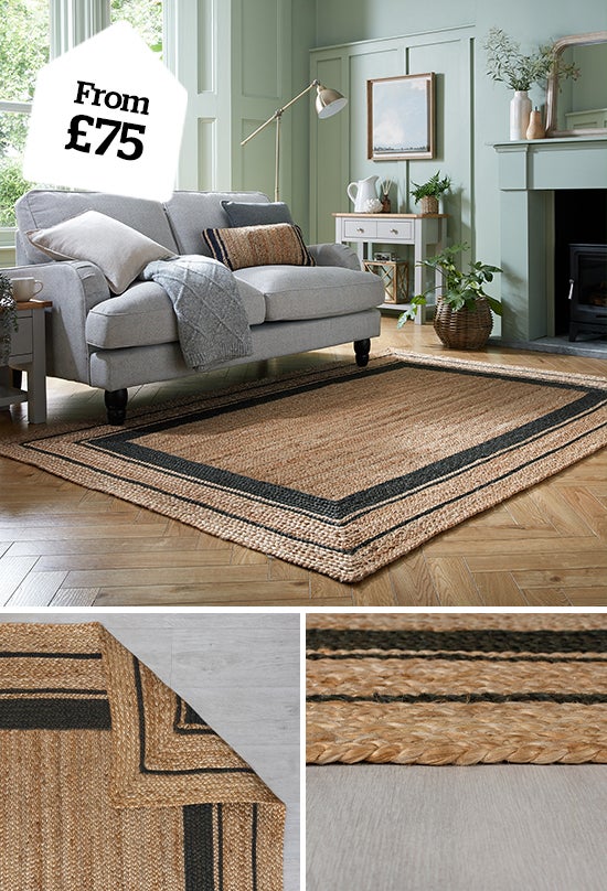 Stanford Border Jute Rug