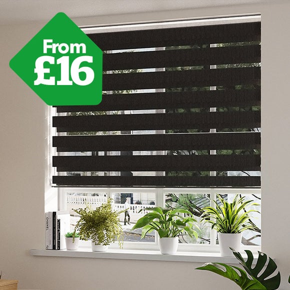 Day and Night Black Daylight Roller Blind