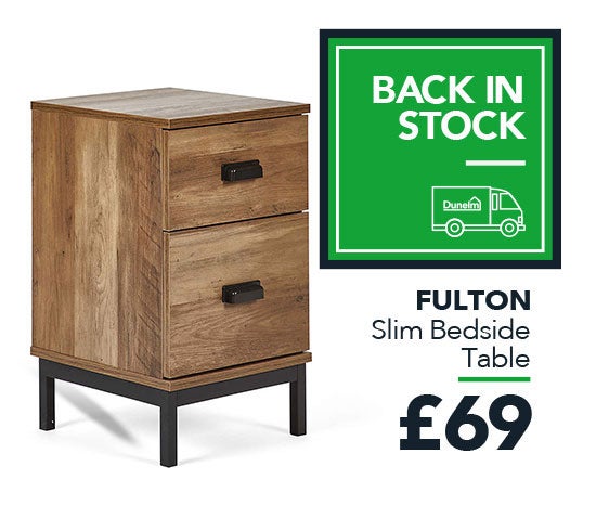 Fulton Slim Bedside Table