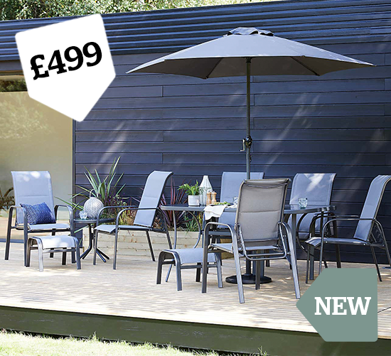 Montreal 6 Seater Dining Set £499 >