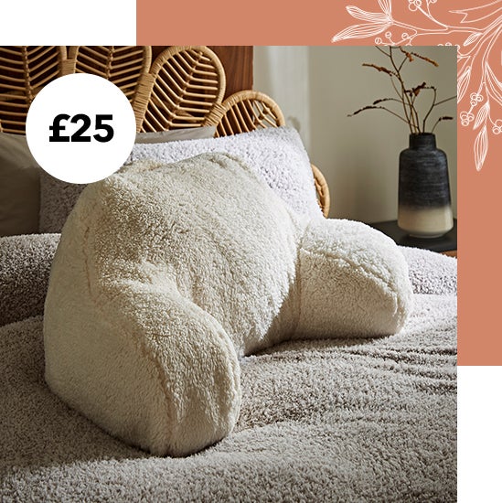 Teddy Bear Cream Cuddle Cushion 