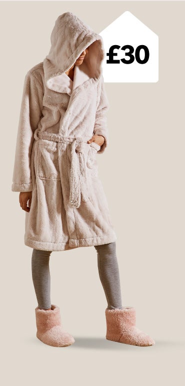 Teddy Bear Soft Marl Throw > 