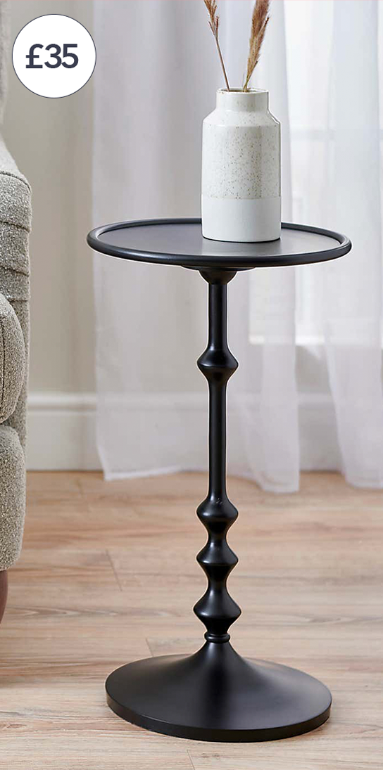 Naomi Side Table Black