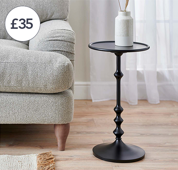 Naomi Side Table Black