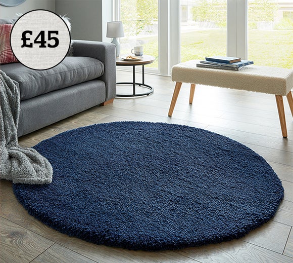 Cosy Teddy Round Rug