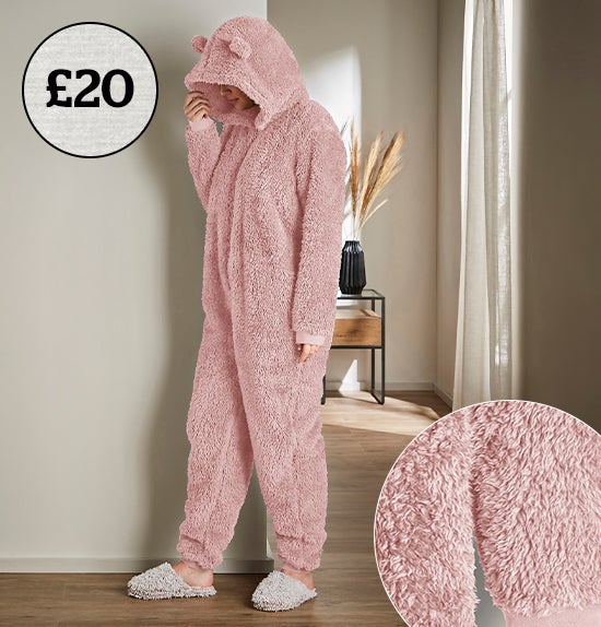 Teddy Bear So Soft Blush Onesie