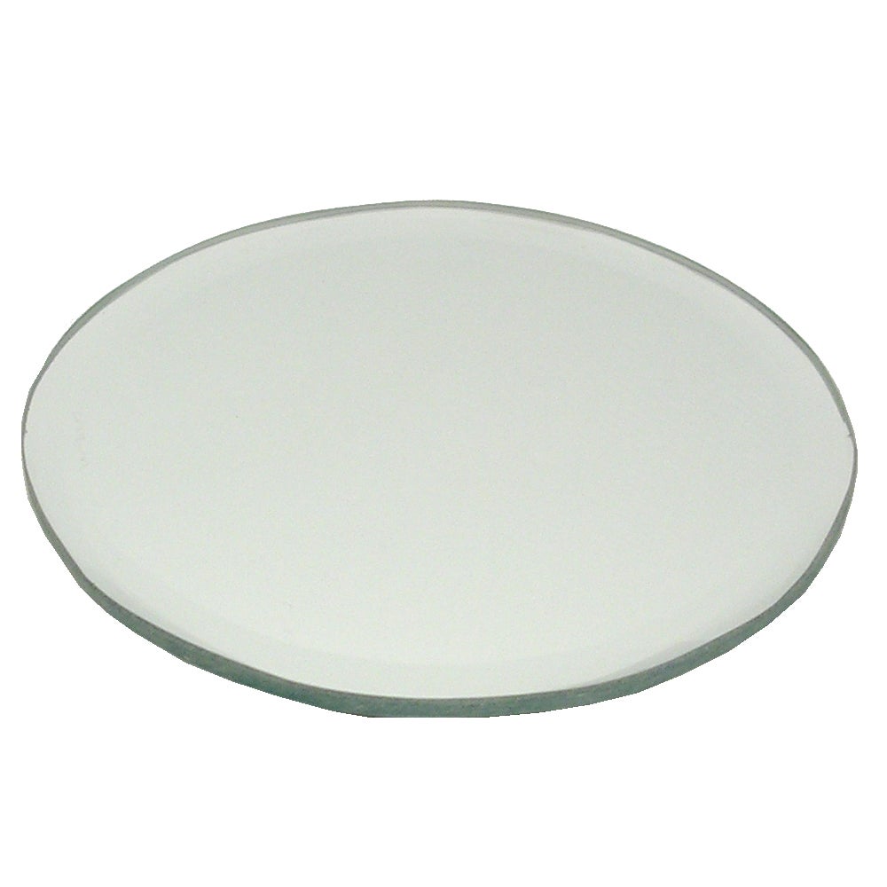 Bevelled Edge Mirror Candle Plate | Dunelm