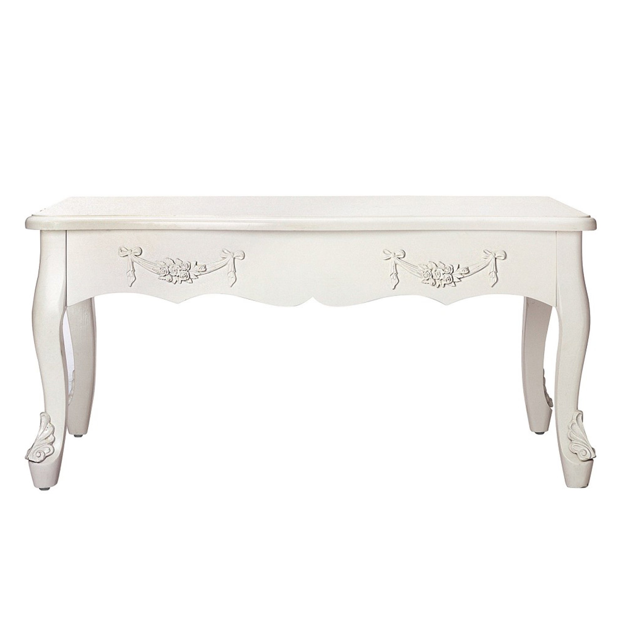 Toulouse White Coffee Table | Dunelm