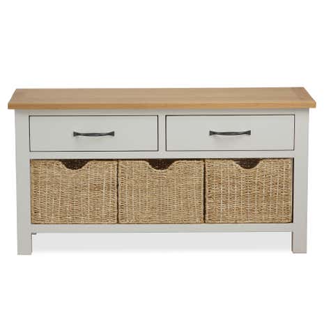 Hallway Storage Bench Dunelm Sidmouth Cotton Storage Bench