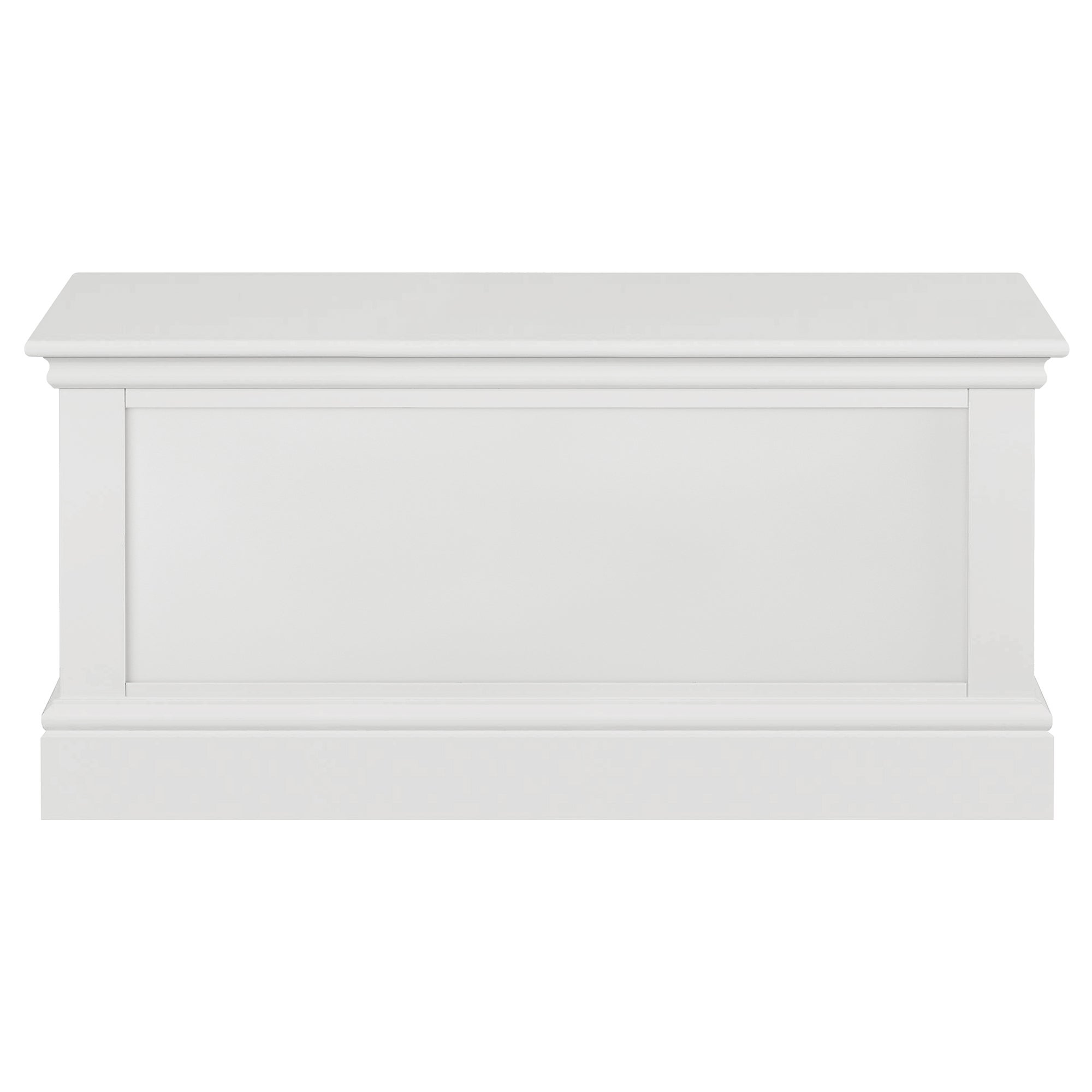 Blakely White Blanket Box | Dunelm