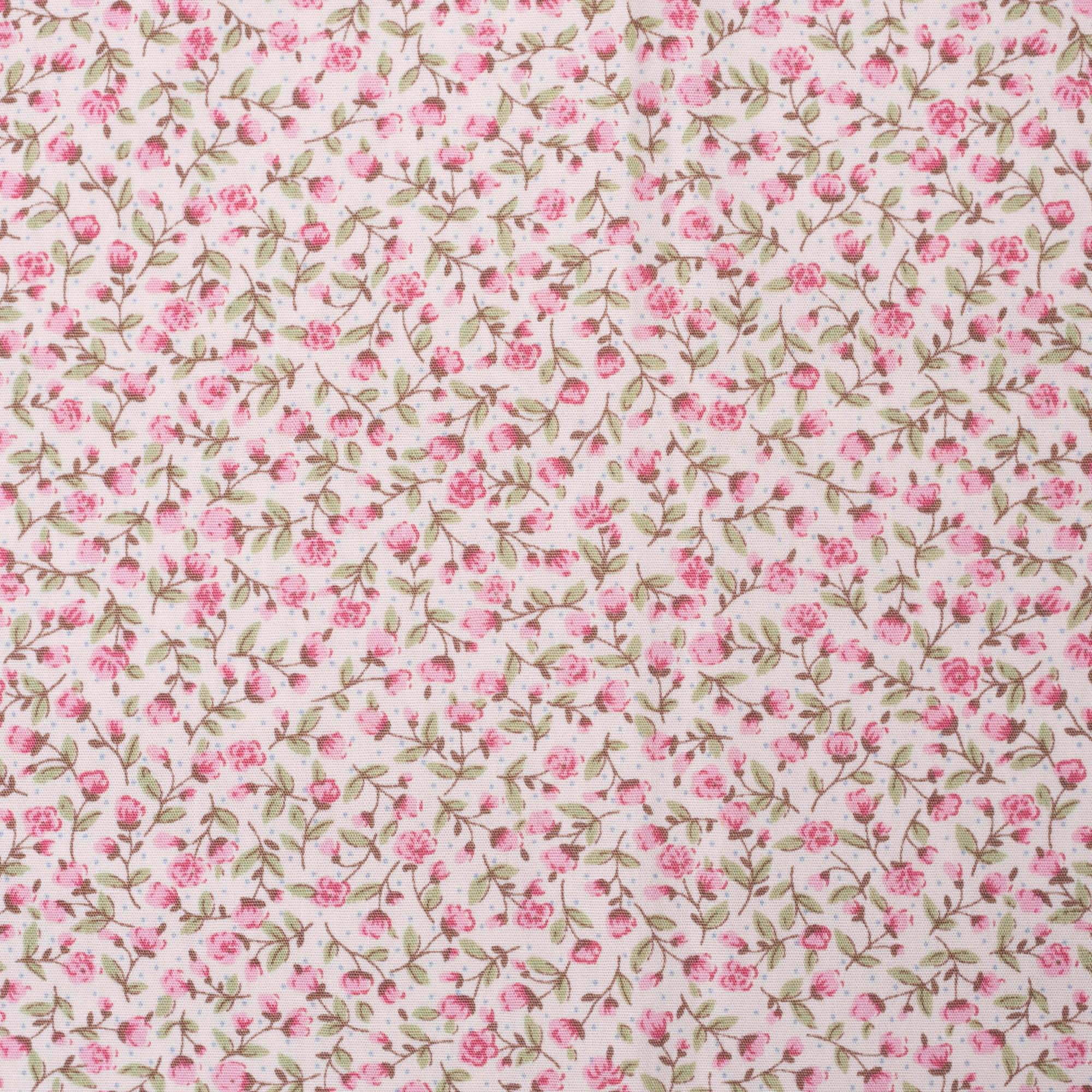 Pink Floral Cotton Poplin | Dunelm