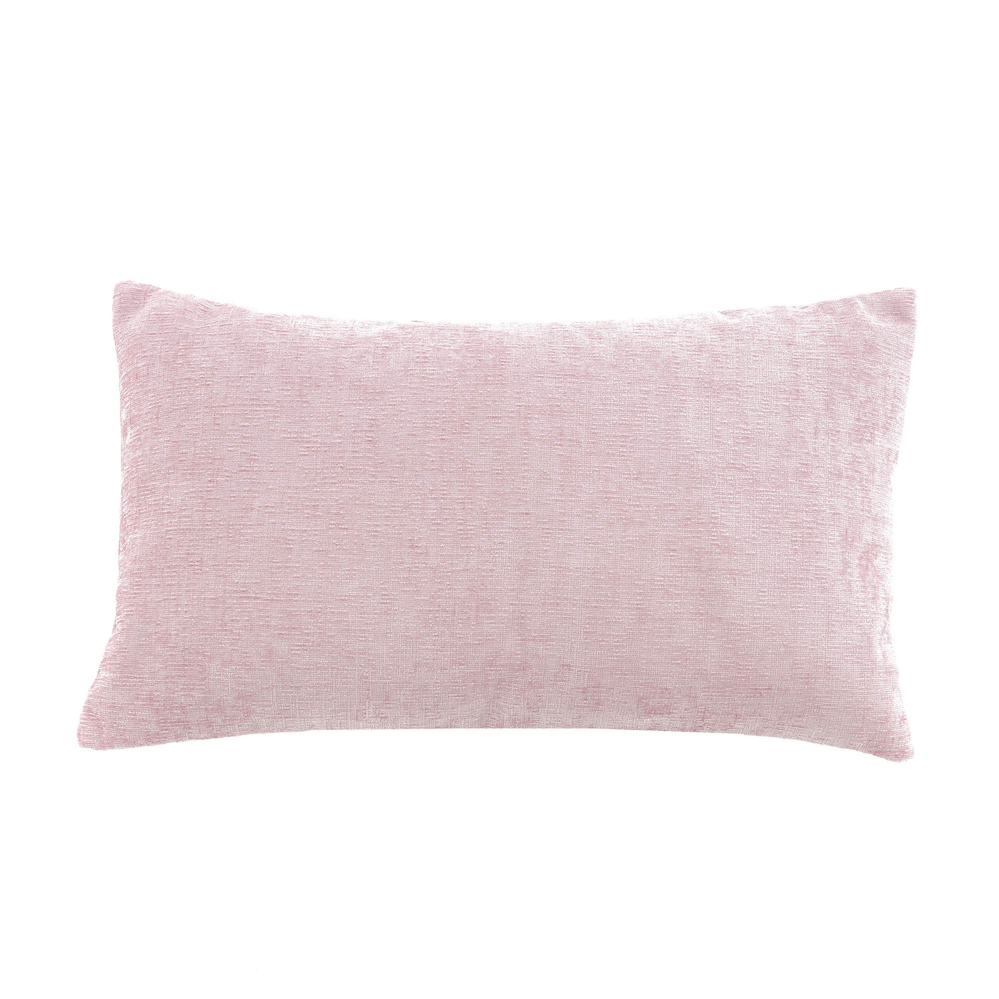 Chenille Rectangular Blush Cushion | Dunelm