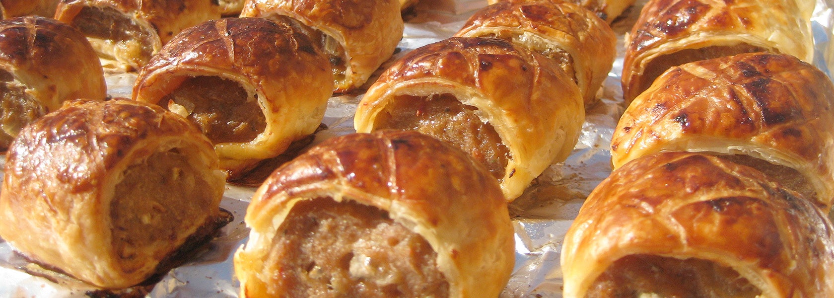 Curried Sausage Rolls Recipe | Dunelm