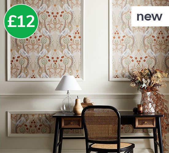 Havisham Natural Wallpaper £12