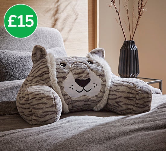 Tao the Tiger Cuddle Cushion £15