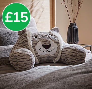 Tao the Tiger Cuddle Cushion £15