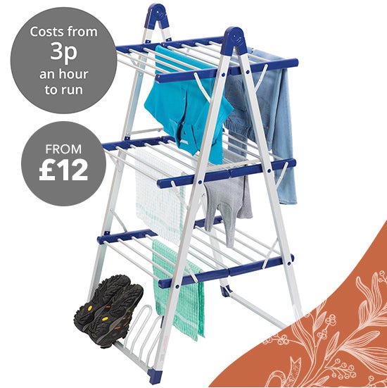 Shop 3-Tier Heated Airer