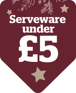 Serveware under £5