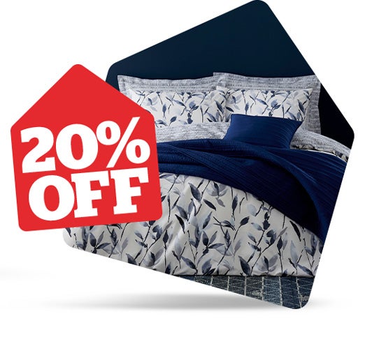 Zen Navy Reversible Duevt Cover and Pillowcase Set