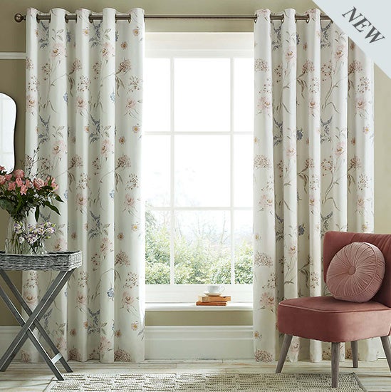 Samira Summer Eyelet Curtains