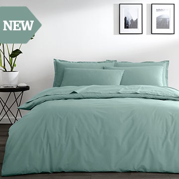 Pure Cotton Seafoam Bedding Set