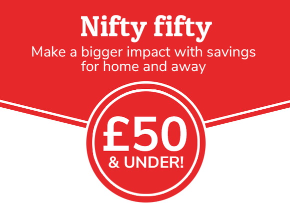 Nifty fifty - £50 & under