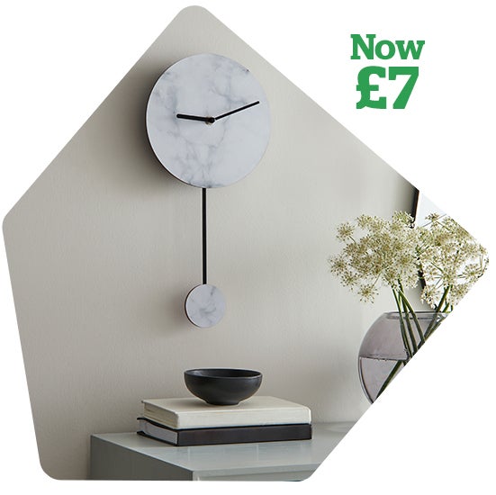 Marble Pendulum Clock