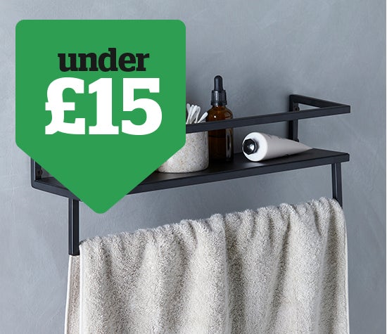 Beautiful bathrooms under £15 