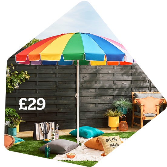 Rainbow Beach Parasol